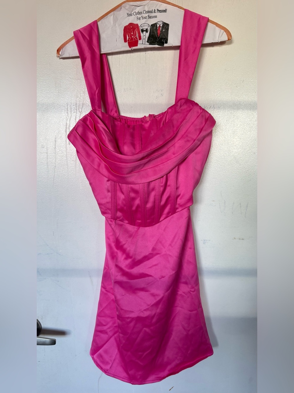 Biashe Bright Pink Party Dress